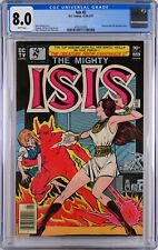 Isis #2 CGC 8.0 (Jan 1977, DC) Mike Vosburg & Jack Abel Cover, CBS TV Series picture