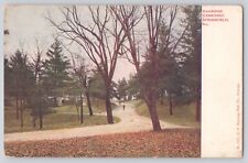 Postcard Illinois Springfield Oakridge Cemetery Antique Vintage Von Hammon picture