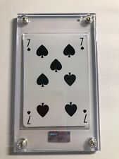 Auth Louis Vuitton Playing Card 5 of Spades Sealed in plastic collectible gift picture