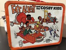 Vintage Thermos Fat Albert And The Cosby Kids Metal Lunchbox - (No Thermos) 1973 picture