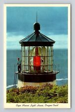 Tillamook OR-Oregon, Cape Meares Light House, Antique Vintage Souvenir Postcard picture