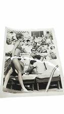 1950’s Bridget Bardot Black White Glossy Photo Bikini Beach picture