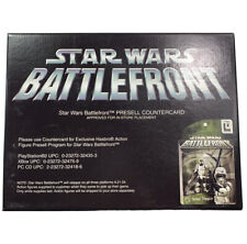 Star Wars Battlefront Scout Trooper Figure PreSell Countercard and Poster NEW picture