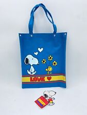 Vintage Snoopy Love Charles Schulz Peanuts Canvas Tote Bag 1960s Charlie Brown picture