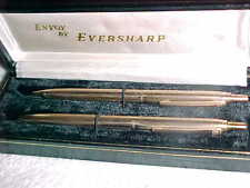scarce EVERSHARP ENVOY  BALLPOINT PEN & PENCIL  -  1940s - GOLD FILLED - minty picture