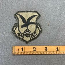 USAF 436 MAW 436th Military Airlift Wing Grenade Green Patch J7 picture