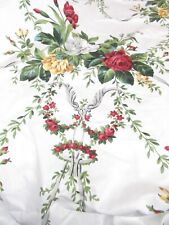 SCHUMACHER CHINTZ Loretta Hobe Erwin Polished Cotton Fabric Floral Trellis 6YDS picture