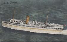 Postcard Ship SS Florida Nassau Cruise 1958 picture