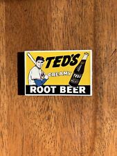 Vintage Ted’s Creamy Root Beer Refrigerator magnet picture