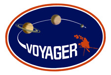 NASA Voyager Mission Logo Vinyl Sticker - 3 in. x 2 in picture
