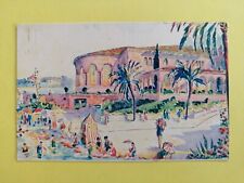 CPA Illustration Watercolor 06 - CANNES PALM BEACH (Summer Casino) picture