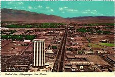 Vintage Postcard 4x6- Central Ave, Albuquerque NM picture