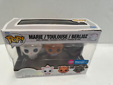 Funko POP Aristocats: MARIE/TOULOUSE/BERLIOZ FLOCKED 3pk Damaged Box picture