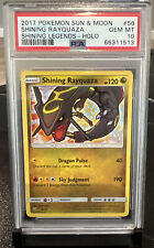 Shining Rayquaza PSA 10 Pokemon Card Rare Holo 56/73 Shining Legends GEM MINT 10 picture