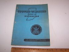 1963 STOVER-WINSTED Farm Equipment Catalog INDIANAPOLIS INDIANA picture