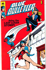 BLUE BULLETEER # 1 -B & W--- AC Comics Buy 3 OR MORE 30%OFF picture