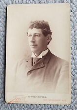 1880's BENJAMIN J. FALK Cabinet Photograph -DeWOLE HOPPER -Early Image picture