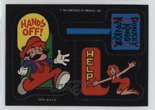 1982 Topps Donkey Kong Hands Off/Donkey Kong Konker/Help 00ah picture