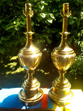 Pair Stiffel Brass Lamps 23