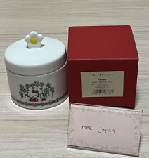 Vintage Hello Kitty Retro Sanrio 1999 Canister Sugar Pot Candy Pot Made in Japan picture