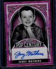 2024 Leaf Pop Century Jerry Mathers AUTOGRAPH #1/7 signed AUTO picture