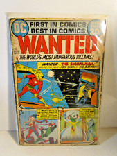 WANTED World’s Most Dangerous Villains #1 (1972) DC comics BAGGED BOARDED picture