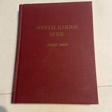 Travelers Official Railway Guide 1868  June  REPRINT  Hard Cover picture