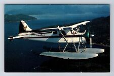 Thunderbird Air, DeHavilland DHC-2 Beaver, C-GTBQ, Airplane Vintage Postcard picture