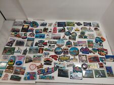 Lot Of 100 Refrigerator Fridge Souvenir Magnets USA International Unique Vintage picture