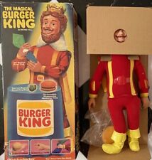 1980 VINTAGE BURGER KING DOLL Lot 70 80s McDonald’s Happy Meal Toy Figure US NIB picture
