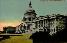 Postcard: United States Capitol, Washington, D. C. MEN picture