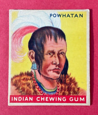 1933 Indian Gum #31 Powhatan  Series of 192 “More Cards”  HTF  R73 picture