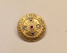 10K Yellow Gold BGE Service Pin 2.87g Jewelry Gas & Electric Balto Award Button picture