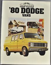 1980 Dodge Van Brochure Street-Van B100 200 300 Truck Nice Original 80 picture