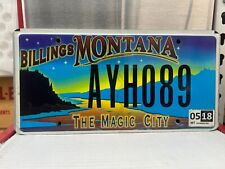 BILLINGS MONTANA THE MAGIC CITY LICENSE PLATE picture