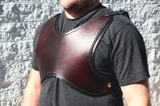 Handmade Leather Vest Chest Armor For Men's Fashion Wear | Reenactment / LARP picture