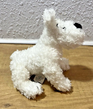 TinTin Snowy Dog​ Moulinsart Herge White 9” Plush Stuffed Animal Toy Authentic picture