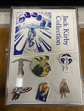 Jack Kirby Collection Enamel Pin Set Signed & Numbered Planet Studios Sealed picture