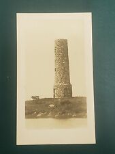 Antique Gosnold Monument Cuttyhunk, MA RPPC Post Card Circa 1912 picture