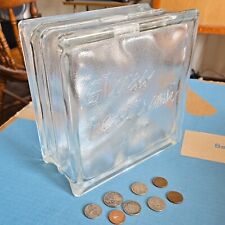7.5x7.5 Glass Block Bank Port Allegany PA Festival 2001 AFGWU Pittsburgh Corning picture