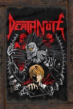 Death Note Light Yagami Ryuk 8x12 Rustic Vintage Style Tin Sign Metal Poster picture