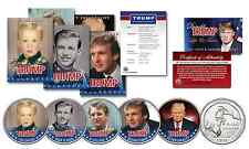 DONALD TRUMP Life & Times 10 Piece Ultimate U.S Coin & Trading Card Collection  picture