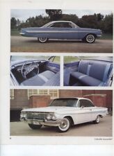 1961 1962 1963 1964 CHEVROLET IMPALA 22 pg Color Article SS CHEVY picture