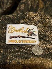 Weatherby Symbol of Superiority duck hunting Patch Vintage picture
