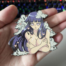 NARUTO Hyūga Hinata Pin Metal enamel lapel badge brooch Anime Collectible  picture