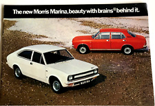 1970's  MORRIS MARINA (AUSTIN MORRIS): CAR BROCHURE:  1970's picture