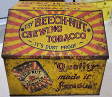 BEECH-NUT Chewing TOBACCO Advertising COUNTRY Store COUNTER Sales DISPLAY Tin picture