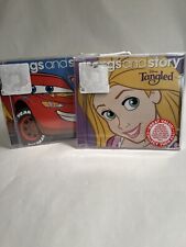 Disney Songs and Story Audio CDs 2 Disney Pixar Cars & Disney Tangled SEALED picture