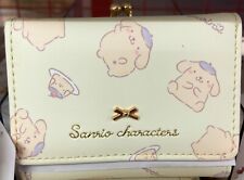 Sanrio Character Pompompurin Mini Wallet Card & Coin Case Compact Wallet SR2-2 picture