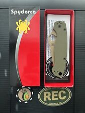 Spyderco Paramilitary 2 CTS-204P FDE REC Exclusive PM2 New C81GPODFDE2 picture